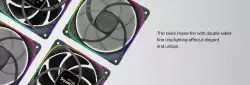 Geometric Future Комплект вентилатори Fan Pack 3-in-1 - Squama 2503W White