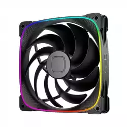 Geometric Future Комплект вентилатори Fan Pack 3-in-1 140 mm - Squama 2503B-14 Black