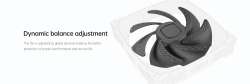 Geometric Future Комплект вентилатори Fan Pack 3-in-1 - Squama 2503B Black