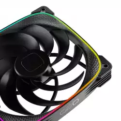 Geometric Future Комплект вентилатори Fan Pack 3-in-1 140 mm, Reversed - Squama 2503RB-14 Black