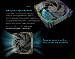 Geometric Future Комплект вентилатори Fan Pack 3-in-1 - Squama 2503W White