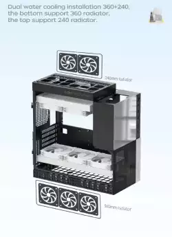 Geometric Future кутия Case EATX - Model 4 Caliburn