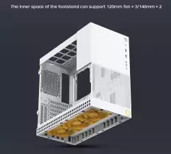 Geometric Future кутия Case EATX - Model 4 Lancelot White