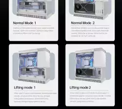 Geometric Future кутия Case EATX - Model 4 Lancelot White