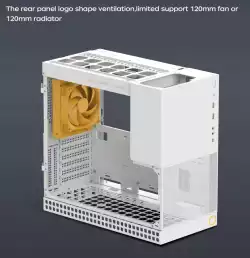 Geometric Future кутия Case EATX - Model 4 Lancelot White
