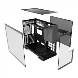 Geometric Future кутия Case EATX - Model 5 Black/Grey - 5 x 140 mm aRGB fans included