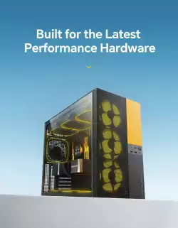 Geometric Future кутия Case EATX - Model 5 Vent Black - 5 x 140 mm aRGB fans included