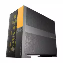 Geometric Future кутия Case EATX - Model 5 Vent Black/Yellow - 5 x 140 mm aRGB fans included