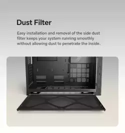 Geometric Future кутия Case EATX - Model 5 Vent Black - 5 x 140 mm aRGB fans included