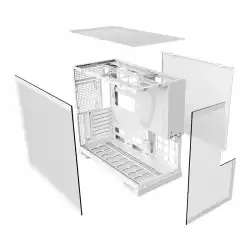 Geometric Future кутия Case EATX - Model 5 White - 5 x 140 mm aRGB fans included