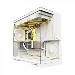 Geometric Future кутия Case EATX - Model 5 White - 5 x 140 mm aRGB fans included