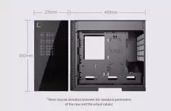 Geometric Future кутия Case EATX - Model 6 Cezanne Black