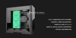Geometric Future кутия Case EATX - Model 6 Cezanne Black