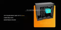 Geometric Future кутия Case EATX - Model 6 Cezanne Black