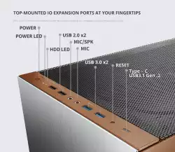 Geometric Future кутия Case EATX - Model 8 Cowboy