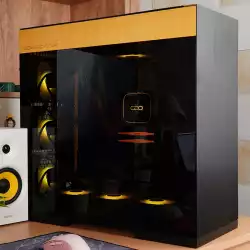 Geometric Future кутия Case EATX - Model 8 Dharma Black/Gold