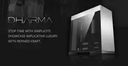 Geometric Future кутия Case EATX - Model 8 Dharma Black/Gold