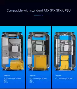 Geometric Future кутия Case mATX - Model 2 THE ARK Mesh Black