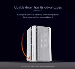 Geometric Future кутия Case mATX - Model 2 THE ARK Mesh White