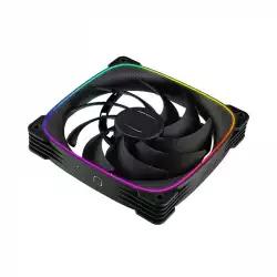 Geometric Future вентилатор Squama 2503B-14, 140mm, ARGB, Black