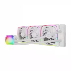 Geometric Future водно охлаждане Water Cooling - Eskimo Pro 420 White - Addressable RGB, LGA1851/AM5