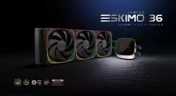 Geometric Future водно охлаждане Water Cooling - Eskimo Junior 36 Black - LGA1700/AM5