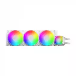 Geometric Future водно охлаждане Water Cooling - Eskimo Pro 360 White - Addressable RGB, LGA1851/AM5