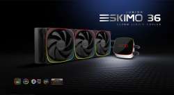 Geometric Future водно охлаждане Water Cooling - Eskimo Junior 36 Black - LGA1700/AM5