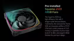 Geometric Future водно охлаждане Water Cooling - Eskimo Pro 420 White - Addressable RGB, LGA1851/AM5
