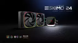 Geometric Future водно охлаждане Water Cooling - Eskimo Junior 24 Black - LGA1700/AM5
