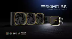 Geometric Future водно охлаждане Water Cooling - Eskimo 36 Black - LGA1700/AM5
