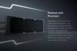 Geometric Future водно охлаждане Water Cooling - Eskimo Pro 360 Black - Addressable RGB, LGA1851/AM5
