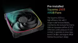 Geometric Future водно охлаждане Water Cooling - Eskimo Pro 420 Black - Addressable RGB, LGA1851/AM5