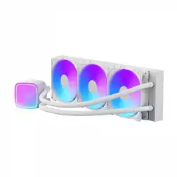Geometric Future водно охлаждане Water Cooling - Eskimo Pro 360 White - Addressable RGB, LGA1851/AM5