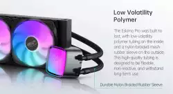 Geometric Future водно охлаждане Water Cooling - Eskimo Pro 360 White - Addressable RGB, LGA1851/AM5