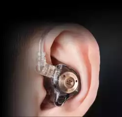 KZ професионални слушалки Hi-Fi In-Ear-Monitors - EDX PRO X Black Mic