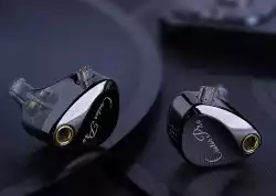 KZ професионални слушалки Hi-Fi In-Ear-Monitors - Castor Pro Gray No Mic - Bass Up Edition