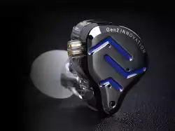 KZ професионални слушалки Hi-Fi In-Ear-Monitors - ZSN PRO 2 Midnight Black (Limited version), Mic