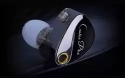 KZ професионални слушалки Hi-Fi In-Ear-Monitors - Castor Pro Gray No Mic - Bass Up Edition