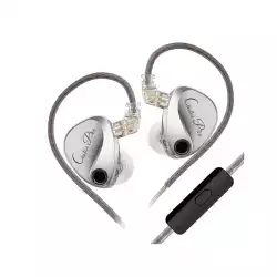 KZ професионални слушалки Hi-Fi In-Ear-Monitors - Castor Pro Silver Mic - Harman Edition