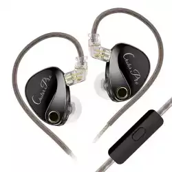 KZ професионални слушалки Hi-Fi In-Ear-Monitors - Castor Pro Gray Mic (Bass version) - Bass Up Edition