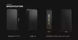 Lamzu приемник за мишка 8K DONGLE - Black