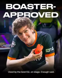 Lamzu професионална геймърска мишка MAYA X 8K - Wireless Gaming Mouse - Fnatic Special Edition Orange