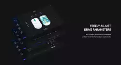 Lamzu професионална геймърска мишка ATLANTIS OG V2 4K - Wireless Gaming Mouse - Black