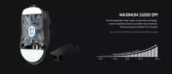 Lamzu професионална геймърска мишка ATLANTIS OG V2 4K - Wireless Gaming Mouse - Black