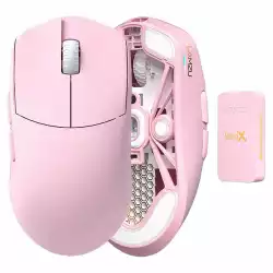 Lamzu професионална геймърска мишка MAYA X 8K - Wireless Gaming Mouse - Light Pink