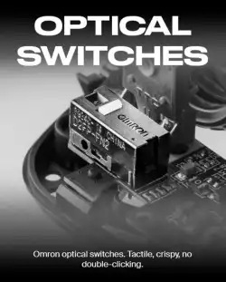 Lamzu професионална геймърска мишка MAYA X 8K - Wireless Gaming Mouse - Fnatic Special Edition Orange