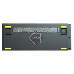 Lamzu професионална геймърска механична клавиатура Professional Gaming Mechanical Keyboard JET 75 - 8K, Magnetic Gateron Jade Switches - Black/Yellow