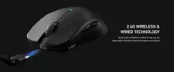 Lamzu професионална геймърска мишка ATLANTIS OG V2 4K - Wireless Gaming Mouse - Black