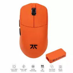 Lamzu професионална геймърска мишка MAYA X 8K - Wireless Gaming Mouse - Fnatic Special Edition Orange